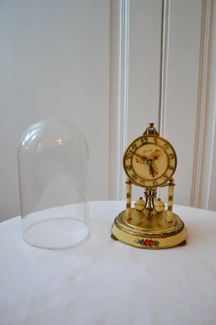 ANCIENNE HORLOGE PENDULE Poser HERMLE Sous Cloche En Verre EUR 40 00 ancienne-horloge-pendule-poser-hermle-sous-cloche-en-verre-eur-40-00