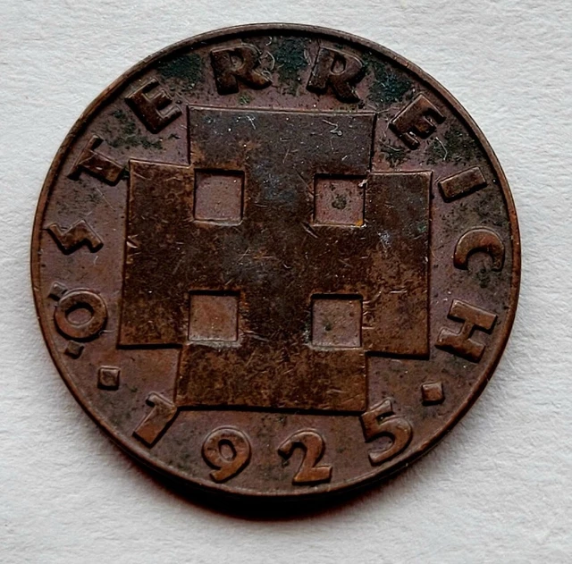 1925 AUSTRIA   2 GROSCHEN - KM#2837 - World Coin