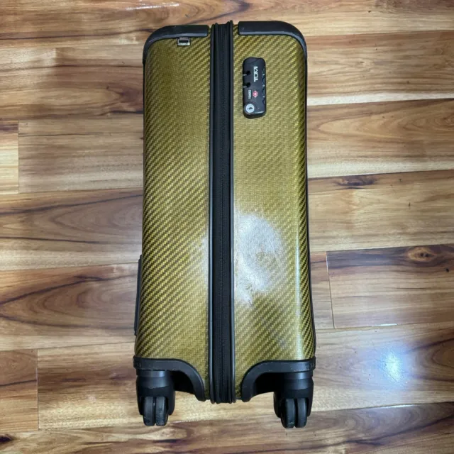 Used Tumi Tegra-lite Fossil - 28820FOS - Carry-on Suitcase Tegris Polypropylene 3