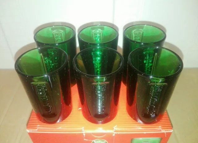 Set Completo 6 Bicchieri di Vetro Liquore Alle Erbe Tedesco Amaro Jagermeister 2