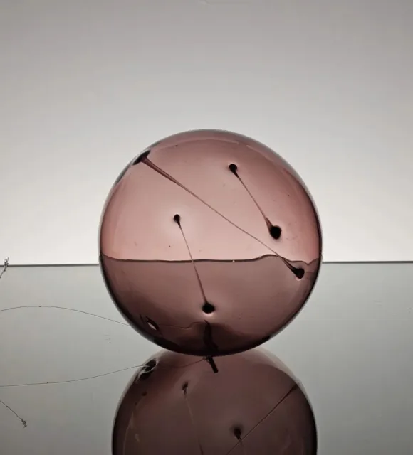 Timo Sarpaneva "Solar ball" Aurinkopallo 1960s Iittala art glass