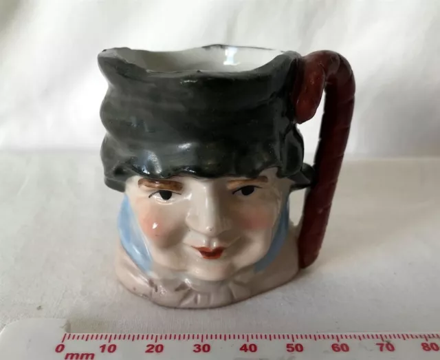 Vintage Hand Painted Porcelain LEONARDO COLLECTION Toby Character Jug Old Woman