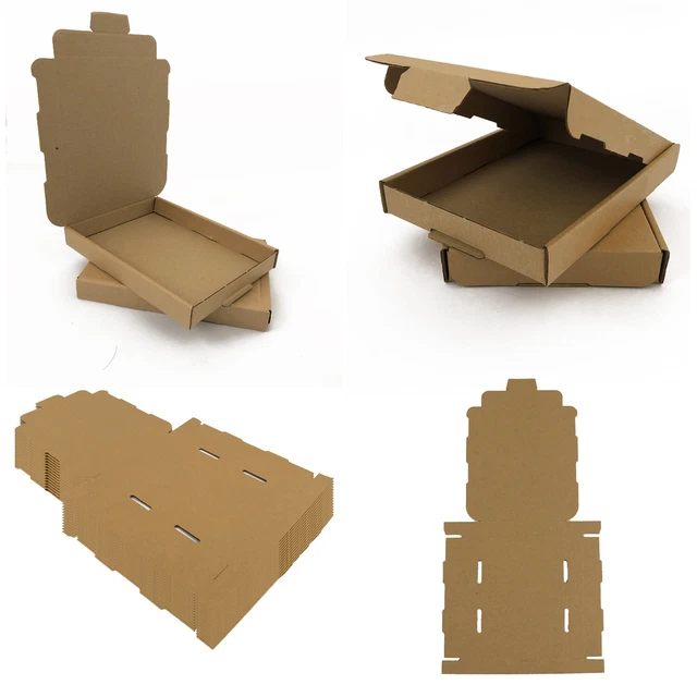 C6 PIP Boxes (Brown) suitable for Large Letter Postal Box 11x16x2 cm (500)