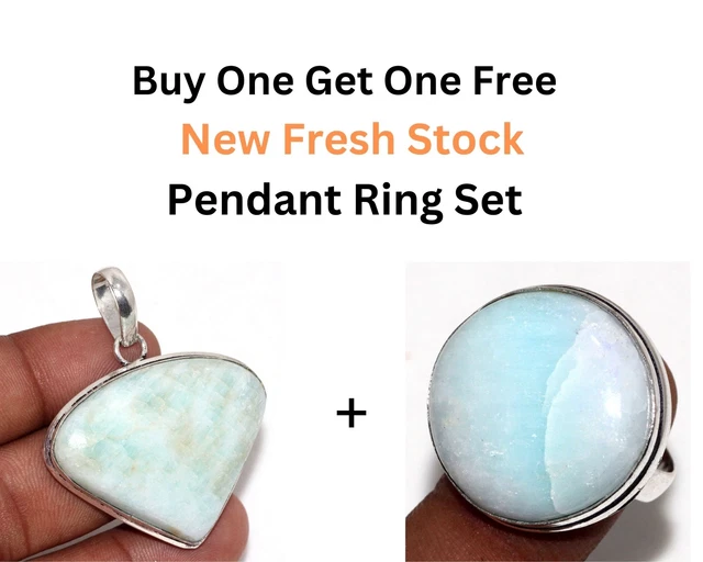 Hememorphite, New Fresh Stock Pendant Ring Combo Set 1.8|7" GW