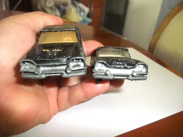 Dinky Toys 1:43 - Voiture miniature - 258 Dodge Royal Sedan - Voiture de police aux États-Unis