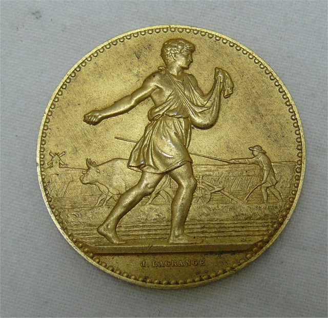Broche Porte-montre Cigogne Début XXe Siècle - Argent Massif Doré Vermeil, Occasion
