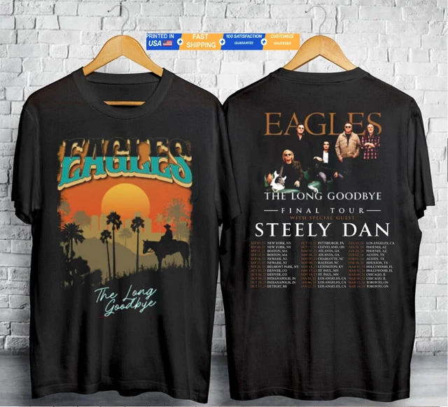 EAGLES THE LONG Goodbye 2023 2024 Tour The California Concert Tshirt S