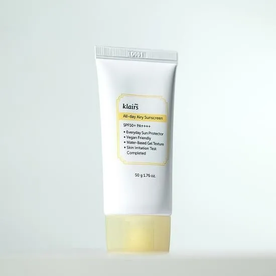 All Day Airy Sunscreen SPF50+ PA++++ 50g Klairs