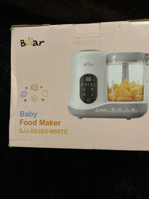 BEAR 2022 Baby Food Maker | One Step Baby Food Processor Steamer Puree