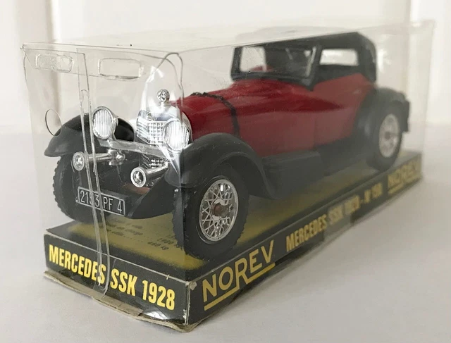 Norev - Mercedes SSK 1928 , réf. 150 , neuf en boite , Vente aux enchères : Jouets - Trains