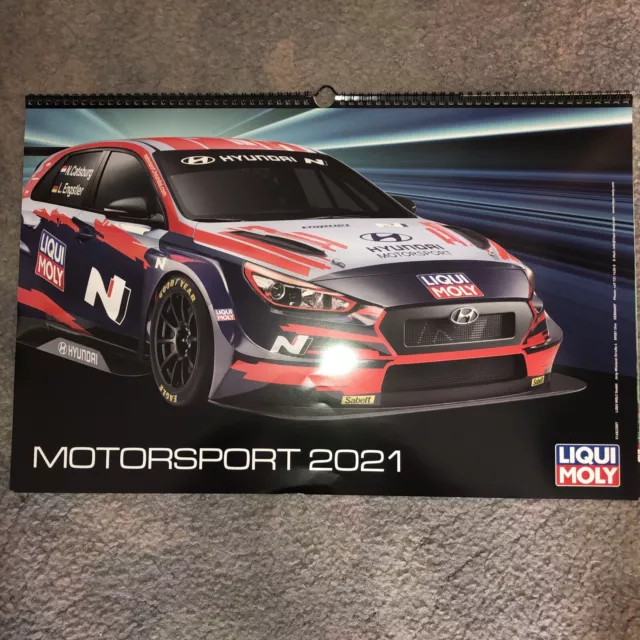 LIQUI MOLY Motorsport Motor Sport Rennen Rennauto Rennwagen KALENDER 2021