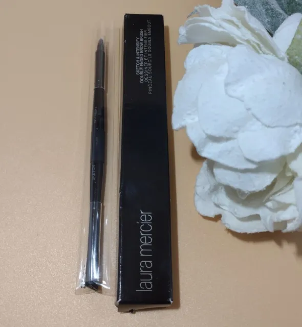 Laura Mercier Sketch & Intensify Double Ended Brow Brush New In Box