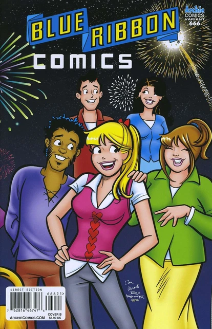 Archie #666B VF/NM; Archie | Blue Ribbon Comics - we combine shipping