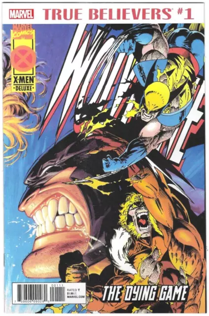 Wolverine The Dying Game Comic 1 True Believers Classic Reprint Marvel
