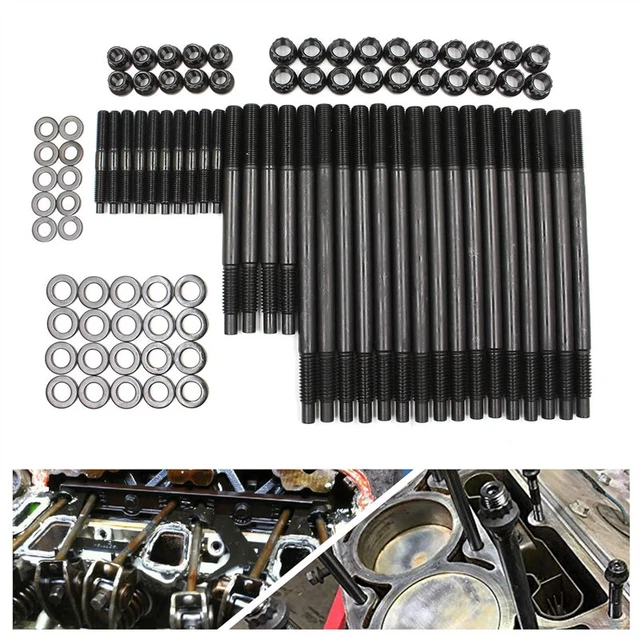 LS Engine Head Stud Kit Cylinder Head Stud Kit For Chevy LS1 LQ9 - Foto 11