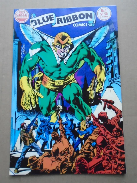 BLUE RIBBON COMICS Vol. 2 #1 The Fly Red Circle Comics 1983 FN+