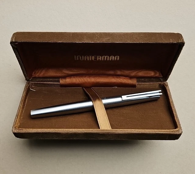Stylo Plume Waterman MAN 21 Plaqué Or - Plume Or 18 Carats - Occasion à Saisir