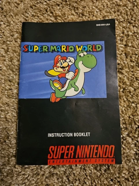 LIVRET MANUEL D'INSTRUCTIONS Super Mario Bros. Classic NES Series Game