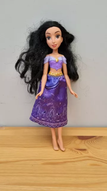 Disney Store Classic Aladdin Jasmine Doll Purple Dress