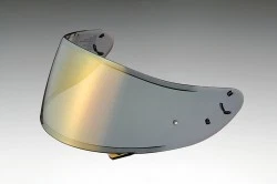 Shoei nxr gold deals visor