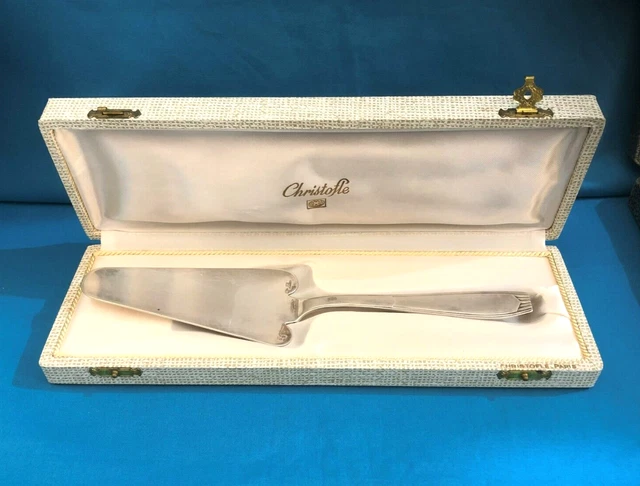 coffret / écrin vide CHRISTOFLE pour service à gâteaux