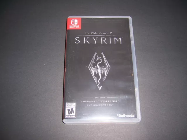 Authentic Replacement Case Box *Case Only* for Elder Scrolls V Skyrim