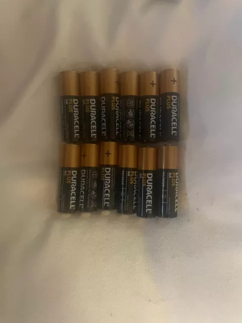 Duracell Plus AA LR6 MN1500 Alkaline Batteries x 12  Long Expiry