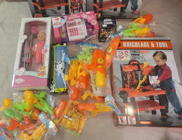 Children's Toys Wholesale Lot 27pc  Kids Joblot Assorted Bundle for Hours of Fun