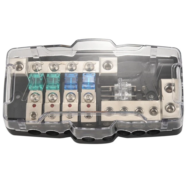 Sostenedor Fusibles Anl Est??reo De Audio De Coche Led Multifuncional BloqueI5