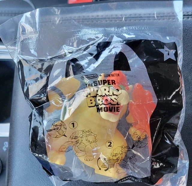 THE SUPER MARIO Bros Movie; Fire Breathing Bowser. McDonalds happy meal