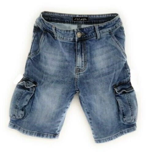 Jeans corti con tasche laterali on sale