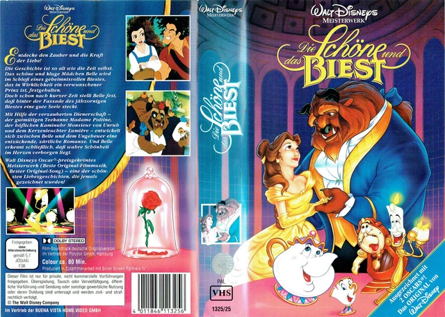 Die Schöne Und Das Biest 1991 Stream (VHS) DIE SCHÖNE und das Biest - Walt Disneys Meisterwerke (1991) £10.
