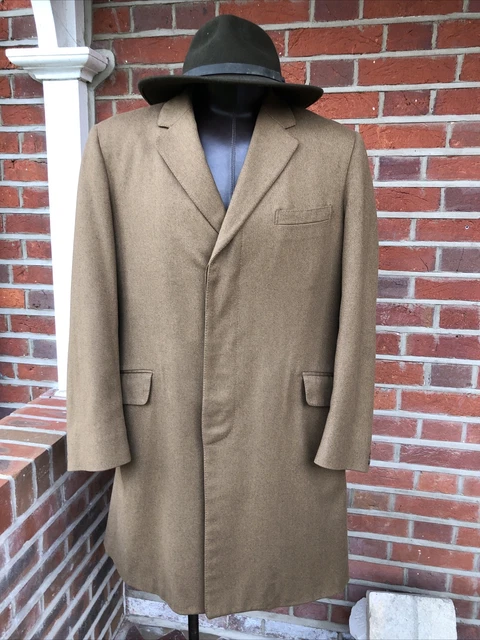 RARE VINTAGE WOOL BURBERRY COMMODORE Rackhams For Harrods Overcoat ...