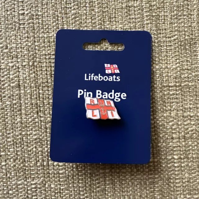 RNLI Lifeboat Pin Badge Enamel