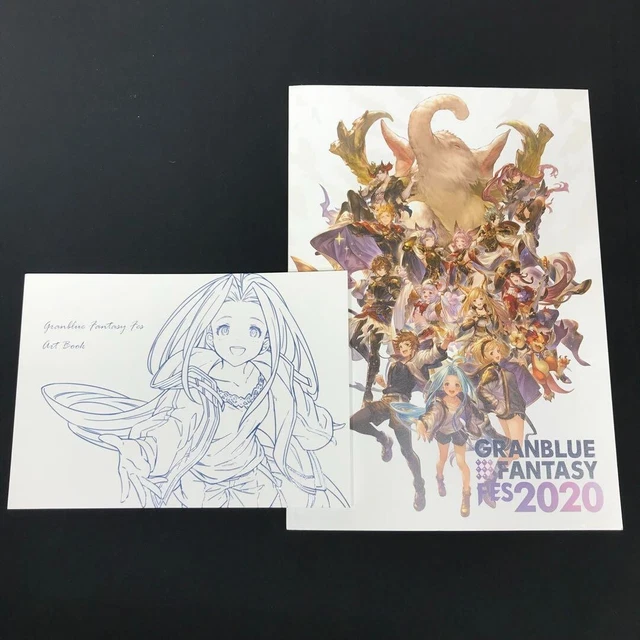 GRANBLUE FANTASY Festival Pamphlet 2020 2021 2022-2023 3 sets