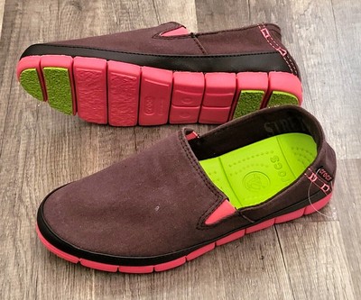 Crocs Womens Stretch Sole Slip On 