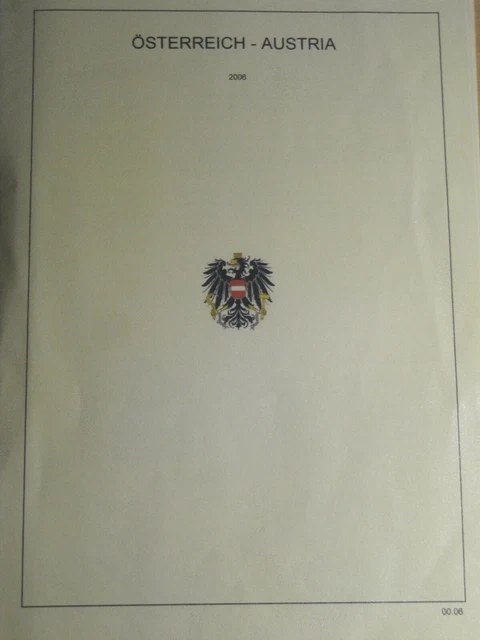 Österreich - 2006-15, Sammlung ** auf Blättern