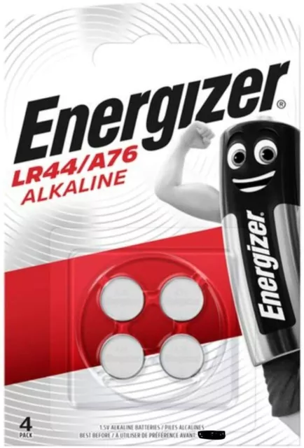 20 x  Energizer A76 V13GA LR44 AG13 13GA 357 LR1154 Knopfzelle Batterie 5 x 4er