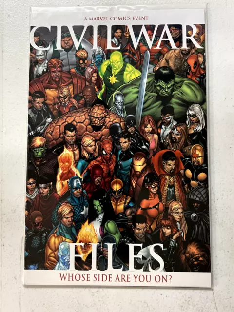 Civil War Files 2006 marvel Comic | Combined Shipping B&B