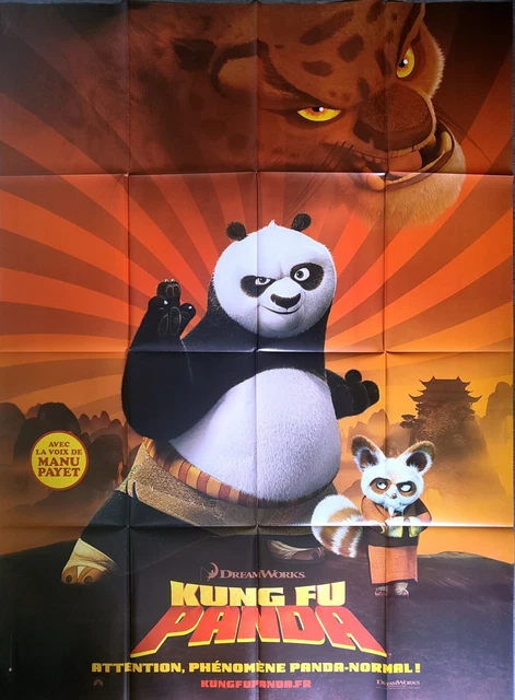 Affiche De Cinéma Kung Fu Panda 4 (2024) - Poster N°334 - Marker - Multicolore