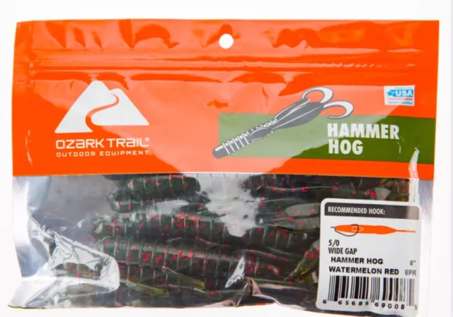 Strike King 3X Super Floating 6 Lizard 5 Count Pack Choose Color Bass  Fishing
