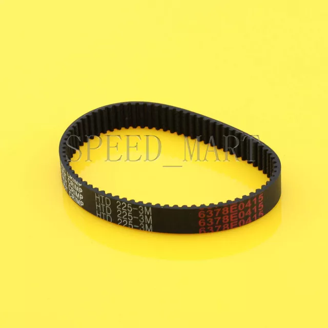 225-3M HTD 3mm Timing Belt 75 Tooth Cogged Rubber Geared 10mm Wide CNC Drives