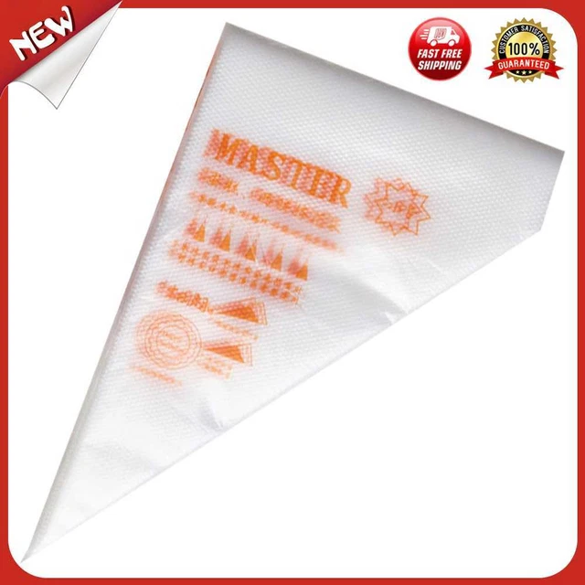 es ODOORACT Mangas pasteleras desechables, bolsas de pastel, para decorar, jerin