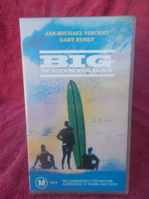 BIG WEDNESDAY JEAN-MICHAEL VINCENT(WARNER BROS No11182)VHS TAPE M(LIKE NEW)