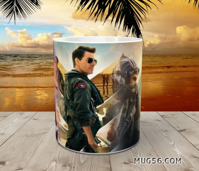 TOP GUN MAVERICK tom cruise 009 mug tasse céramique prénom EUR 13