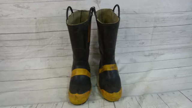 Servus Firebreaker Firefighter II Men's Black Boots Size 11M/12W Wide