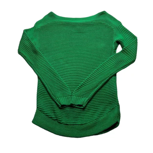 Ralph Lauren Womens Jumper Slash Neck VGC Size Small Green