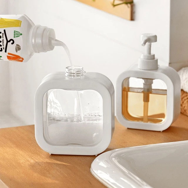 Accesorios de baño doméstico bombas recipiente jabón final botella espumosa líquido