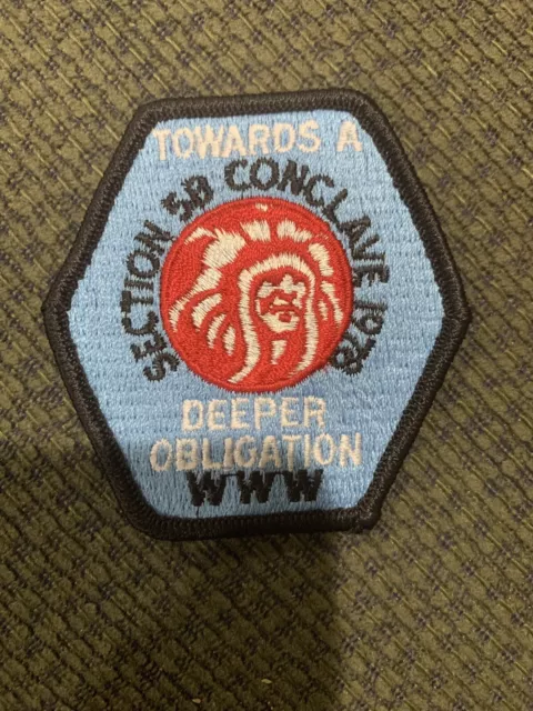 Mint Older OA Section 5B Conclave Boy Scout Patch