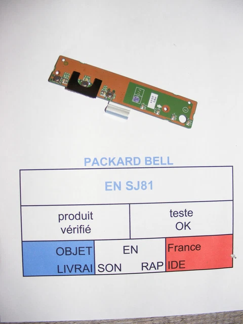 Bouton Power Avec Nappe Pour PC Packard Bell Vesuvio - Occasion, Origine France